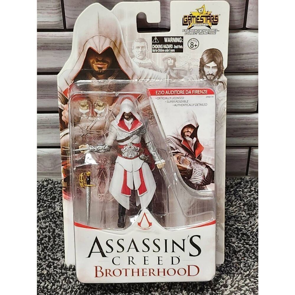 Assassin's Creed Brotherhood Ezio Auditore Da Firenze 4" Action Figure #A85